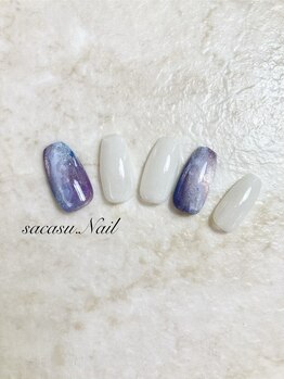 サカスネイル(sacasu.nail)/定額シンプルコース/ニュアンス
