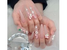 ココネイル 池袋(coco nail)/チップワンカラーパーツ付け