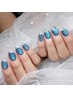 【人気No.2美爪推し】フレンチネイル、ガラスフレンチ♪￥6000