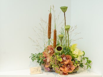 モアナ(MOANA)/今週のお花がお出迎え