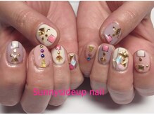 サニーサイドアップ ネイル(Sunny SideUp nail)/Square art■