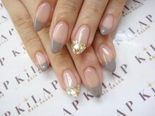 ネイルサロン キラップ(Nail Salon KiLAP)/【定額￥7980】ストーンフレンチ