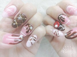 チョコレートネイル