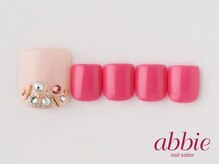 ネイルサロンアビー 北千住店(abbie)/ちらばりビジュー　￥10769