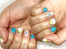 スーン(S∞N)/ミモザフラワーネイル