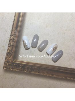 セレクトネイル ココ 秦野店(SELECT NAIL COCO)/シェル×ミラー