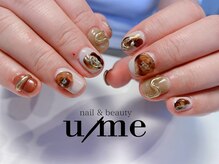 ユーミー(u/me)/べっ甲×ゴールドリング