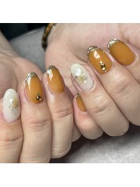 オレンジガラスフレンチ！