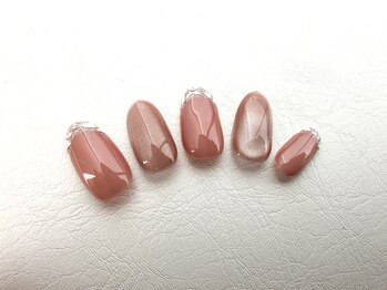 カミアンユイヤ ネイルラボ(KAMIANYUIYA Nail LAB)/ガラスフレンチネイル