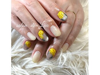 サロンドルア 亀有(Salon de Lua)/ミモザネイル