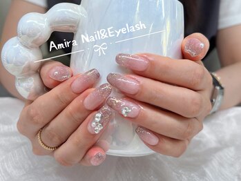 アミーラ(Amira)/フラッシュグラデーションネイル