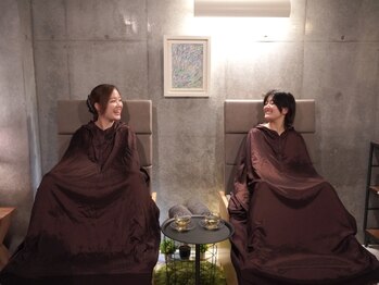 ヨモギスト(yomogyst)の写真/【冷え/むくみ/腸内環境改善/妊活◎】よもぎ蒸し[モーニングタイム/腸活ドリンク付]¥4400/ナイトタイムも♪