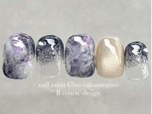 クレオ 中目黒店(Cleo)/ニュアンス×オーロラパープル