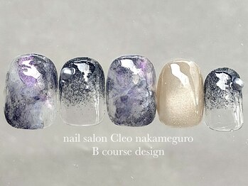 クレオ 中目黒店(Cleo)/ニュアンス×オーロラパープル