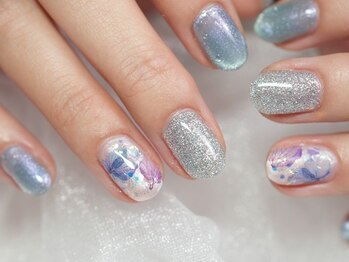 ネイルサロン マリング(Nail Salon Maring)/☆梅雨の紫陽花ネイル☆