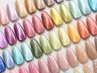 《初回オフ無料》ジェルワンカラーコース★マグネット/フラッシュ◎グラデ