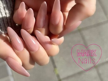 マークネイルズ(MARK Nails)/☆長さ出し10本+ワンカラー☆