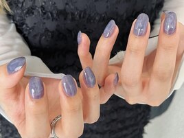 紫陽花ネイル