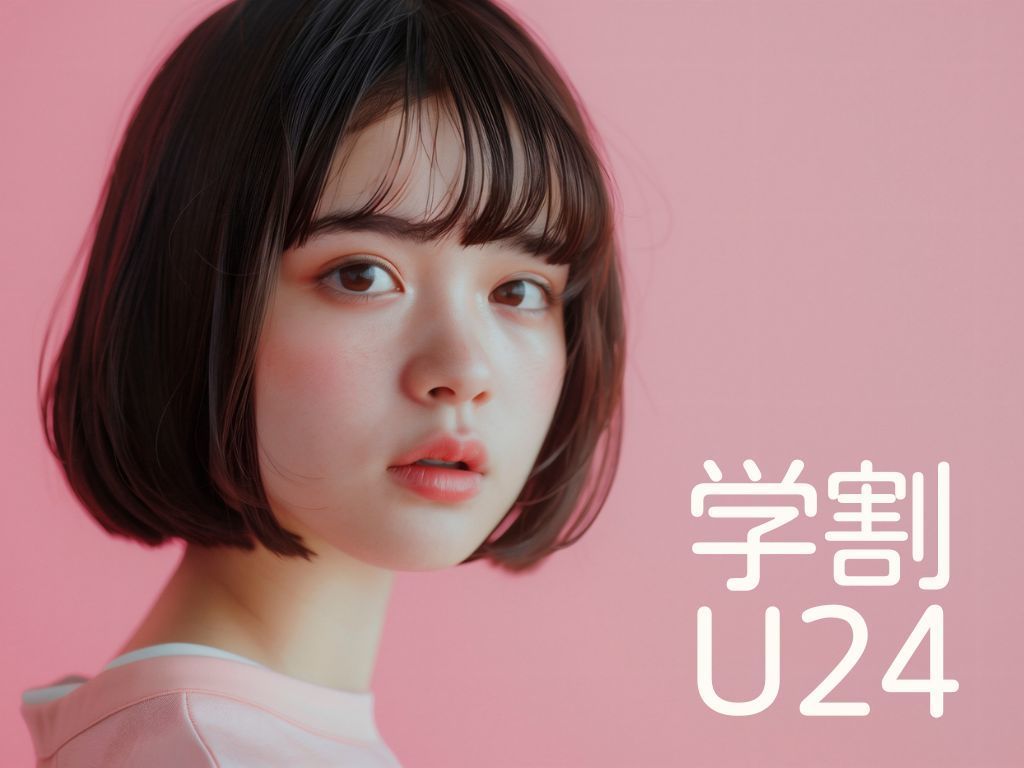 【B1】学割U24★Wカールまつげパーマ3,900円＜束感コーティング仕上げ＞