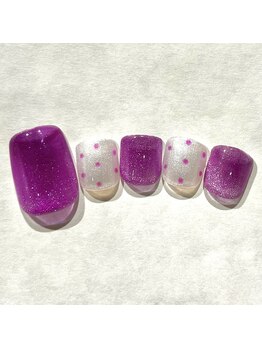 ニーマルニ ザ ビューティー(202 the beauty)/フットジェルデザイン