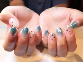 ミラーデザインネイル