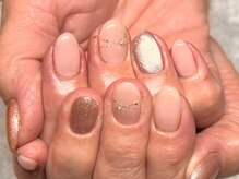 ボーホーネイルズコレクション(BOHO NAILS COLLECTION)/HAND:ワンカラー＋アート追加