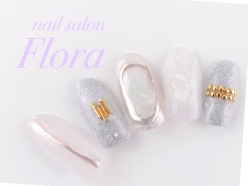 ネイルサロン フローラ(Flora)の写真/【ニュアンス/マグネット定額コース¥6600~】最旬ネイルをお得に☆お好みカラーで貴女だけのオリジナルを♪