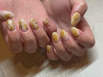 メンテ バイ イニシャル(Mente by initial)/フラワーネイル