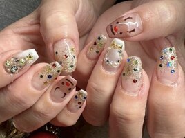 クリスマスネイル