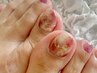 【Foot】極上ケア付・サンプルから全選択◎フルデザイン