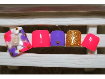 ネイルサロン ユーア(Yu a)/フット定額デザイン￥8980