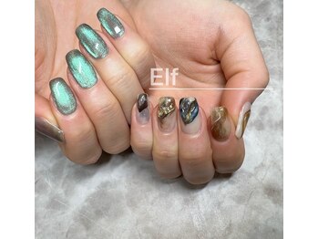 エルフ 恵庭店(Elf)/【HAND】ニュアンスネイル¥8500