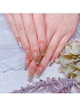 クレアトゥール 華/韓国風ネイル