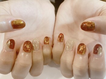 キャッツアイ東京 新宿店(Cat's eye TOKYO)/べっ甲ネイル