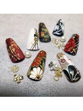 ウープスネイル 盛岡カワトク店(OopsNAIL)/和装ネイルデザイン