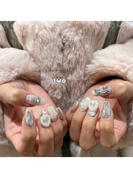 アイネイルトゥー 小倉(ai nail two)/リボンネイル