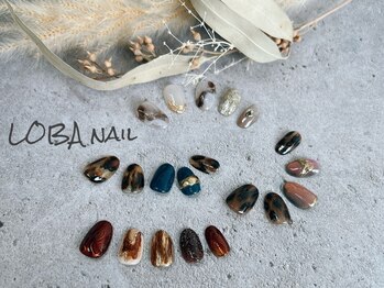 ローバ(LOBA)の写真/定額ネイルの種類が豊富◎大人女性に大人気♪アートの種類も豊富で、お好みのデザインが見つかる♪