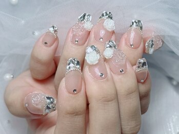 ルル 新宿店(Lulu’s)/チップ長さ出し持ち込みデザイン