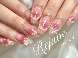 春ネイル♪チークデザイン☆