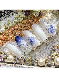 紫陽花　人魚の鱗