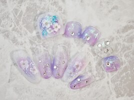 ハンドとフットのお揃い風♪