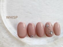 ウィスプ(WHISP)/雪の結晶ミラーネイル 冬