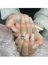 クイーンズビューティーサロン 新宿本店(Queen's beauty salon)/チップ長さ出し定額コース