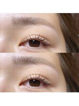 パフ(puf)/【まつぱ×アイブロウワックス】