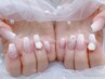 ★チップ長さだし★ベイビーブーマーネイル ¥8980