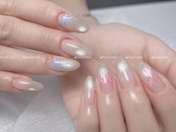 ピーチネイル 大塚(Peach Nail)/マグネットxグラデ