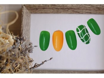 ファストネイル 関内店(FAST NAIL)/花　ぷっくりネイル　【11216】