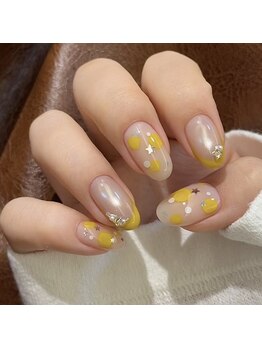 ミックスネイルスタジオ(Mixx nail studio)/イエローバブル