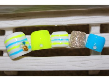 ネイルサロン ユーア(Yu a)/フット定額デザイン￥8480