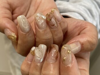 ネイル アバンス 西梅田店(Nail AVANCE.)/ニュアンスネイル
